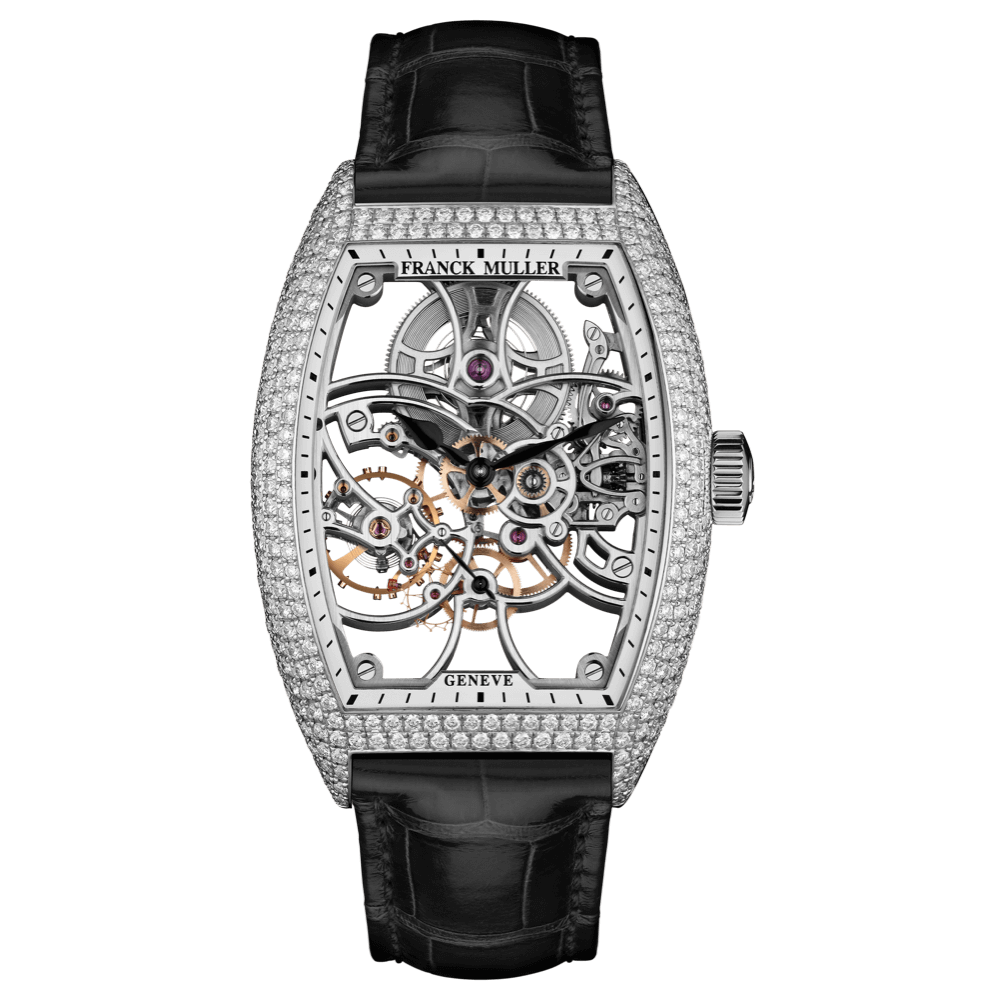 Franck Muller Cintrée Curvex Skeleton 8880 B S6 SQT D